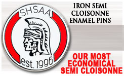 Iron Semi Cloisonne Enamel Pins